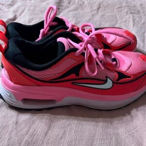Nike Air Max Pink and Black Sneakers